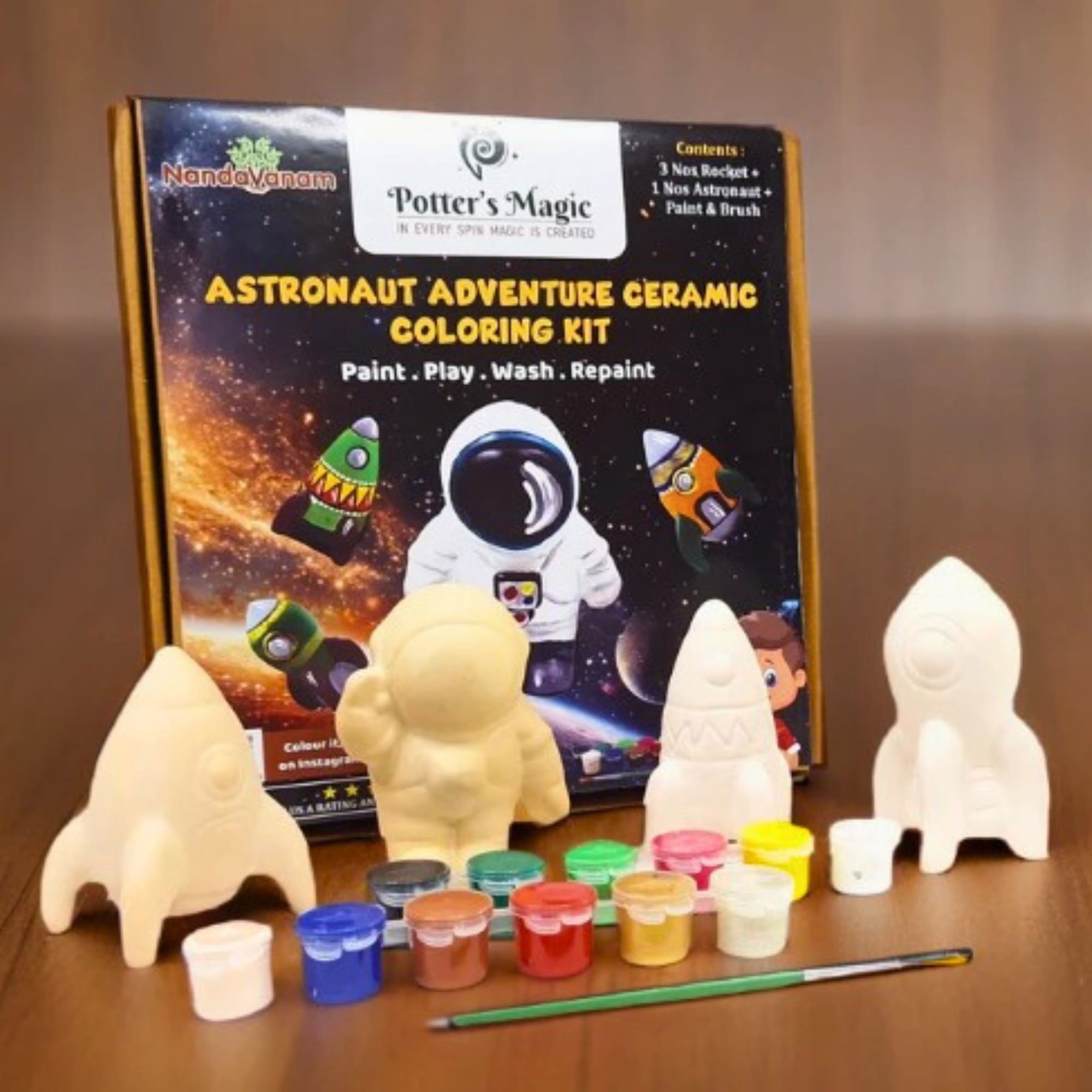 Clay Products Astronaut