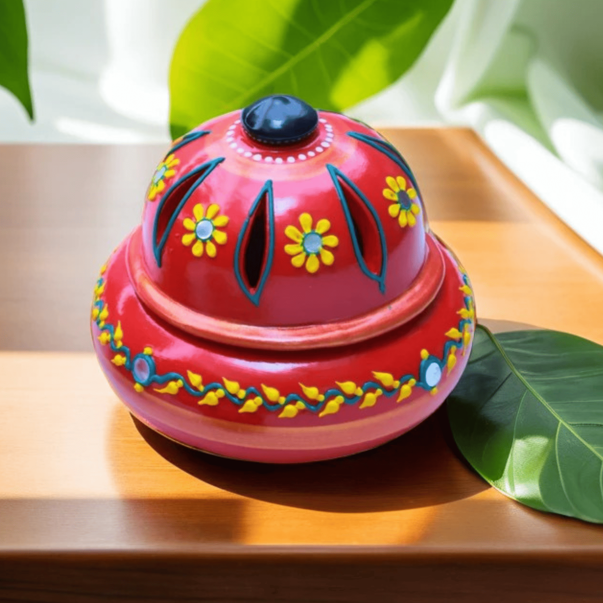 Clay Products Inc Red-1 Clay Products Incense Holder