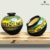 Potter's Magic 'Warli Handpainted' Terracotta Pots Vases For Living Room & Home Decoration (Set Of 2) | Terracotta Pots Showpiece For Home Décor Items Flower Vases For Home Decor - Image 6